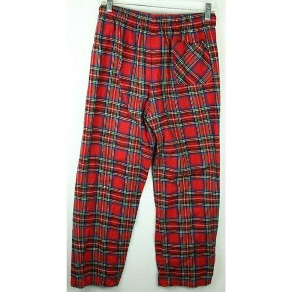 Pajamagram Pajamas Mens Small Grandpa Red Plaid Thermal - Picture 6 of 9